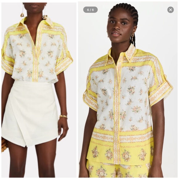 NEW Alemais Catalina shirt - Picture 2 of 10